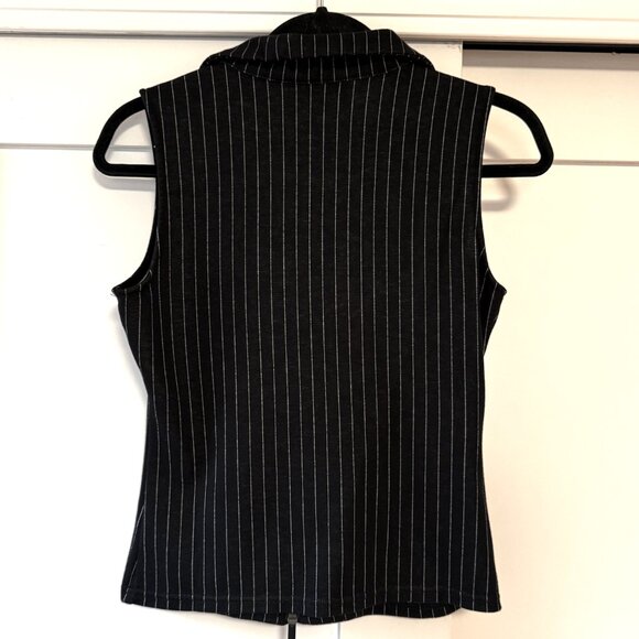 Mango Pinstripe Vest and Skort Matching Set - Picture 10 of 10